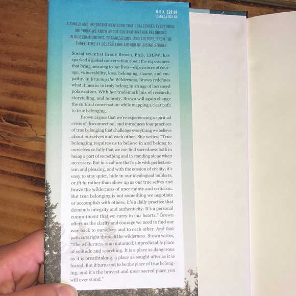 Brene brown braving the wilderness book #1 New York Times best selling author - Picture 2 of 4
